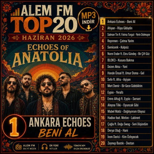 Alem FM Top 20 (Haziran 2026) MP3 İNDİR Çeşitli Sanatçılar - Alem FM Top 20 (Haziran 2026) (2026) Full Albüm İndir