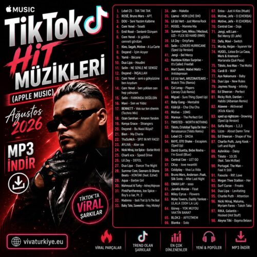Çeşitli Sanatçılar Yeni TikTok Hit Müzikleri (Apple Music)(Ağustos 2026) Full Albüm İndir Çeşitli Sanatçılar Yeni TikTok Hit Müzikleri (Apple Music)(Ağustos 2026) Full Albüm İndir