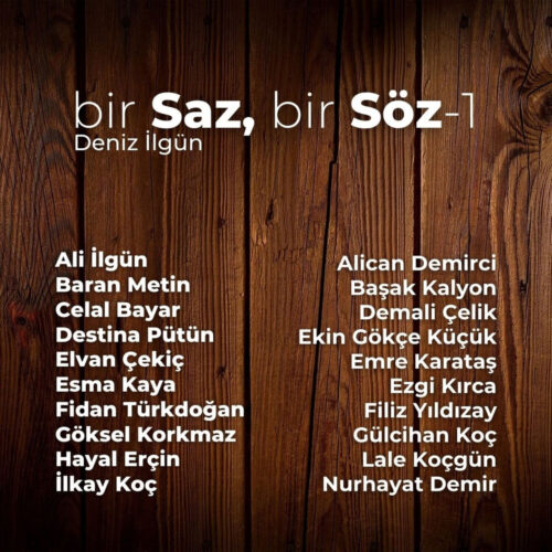 Çeşitli Sanatçılar Yeni Bir Saz Bir Söz 1 Full Albüm İndir Çeşitli Sanatçılar Yeni Bir Saz Bir Söz 1 Full Albüm İndir