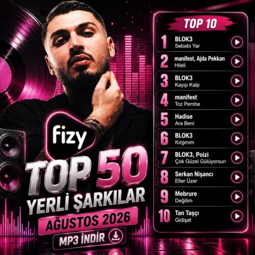 Fizy Top 50 Yerli Şarkılar (Ağustos 2026) MP3 İNDİR Çeşitli Sanatçılar - Fizy Top 50 Yerli Şarkılar (Ağustos 2026) (2026) Full Albüm İndir